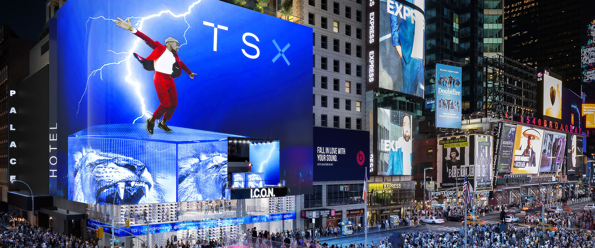TSX Broadway, NY